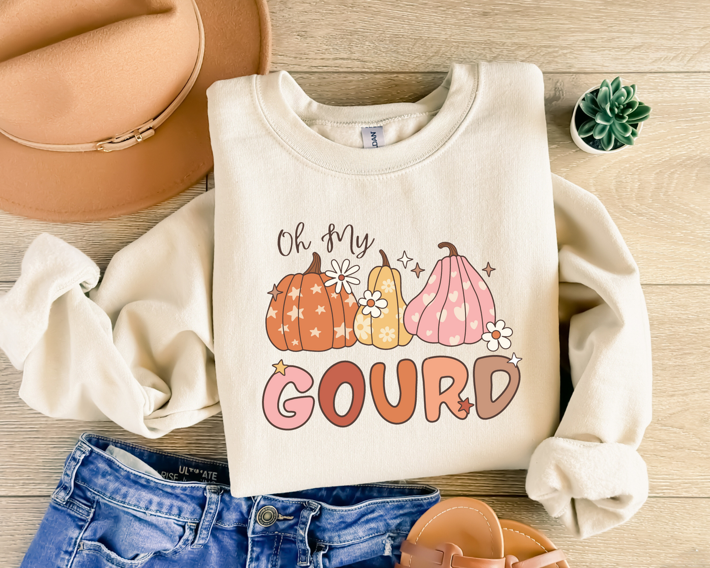 "Oh My Gourd" Crewneck Sweatshirt