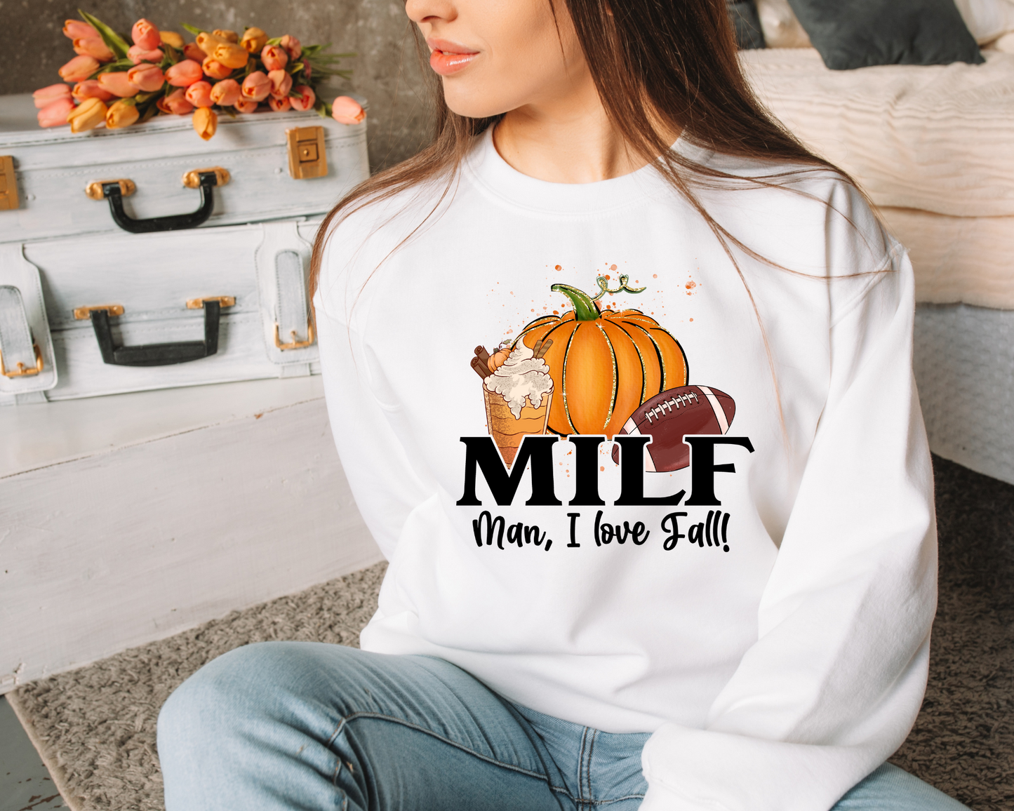 MILF Crewneck Sweatshirt