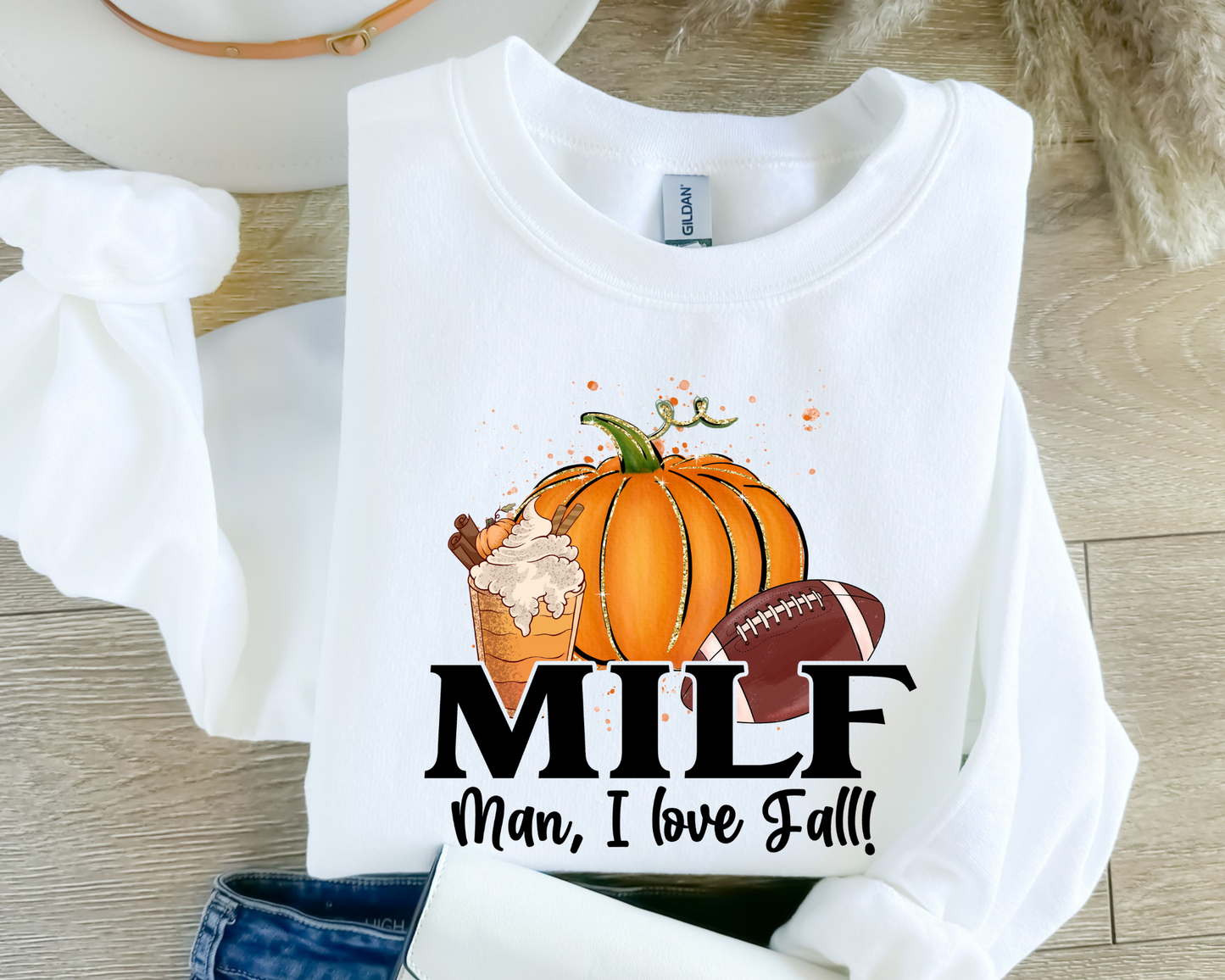 MILF Crewneck Sweatshirt