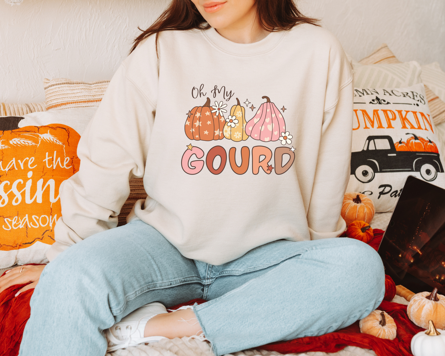 "Oh My Gourd" Crewneck Sweatshirt
